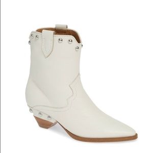 Marc Fisher LTD Ryan Western Booties - never worn!